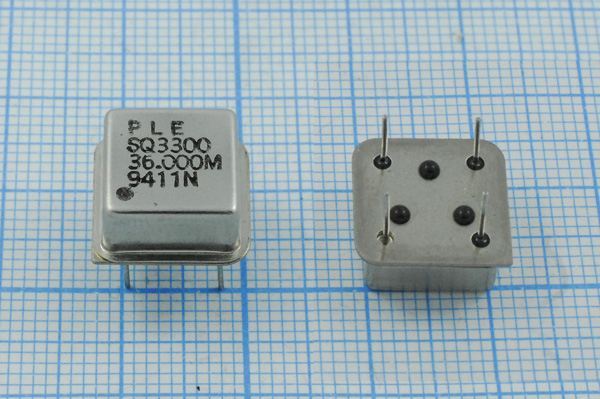Кварцевый генератор 36 МГц - 36000 HALF CM 5В SQ3300