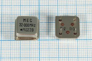 Кварцевый генератор 32 МГц - 32000 HALF T/CM 5В MO-22B MEC Кварцевый генератор 32 МГц - 32000 HALF T/CM 5В MO-22B MEC