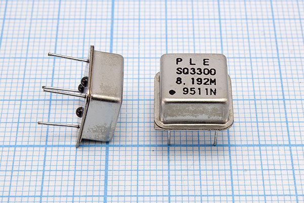 Кварцевый генератор 8,192 МГц - 8192 HALF CM 5В SQ3300 PLE