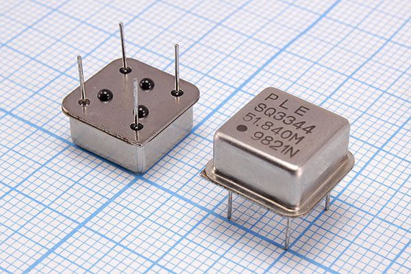 Кварцевый генератор 51,84 МГц - 51840 HALF CM 5В SQ3344 PLE