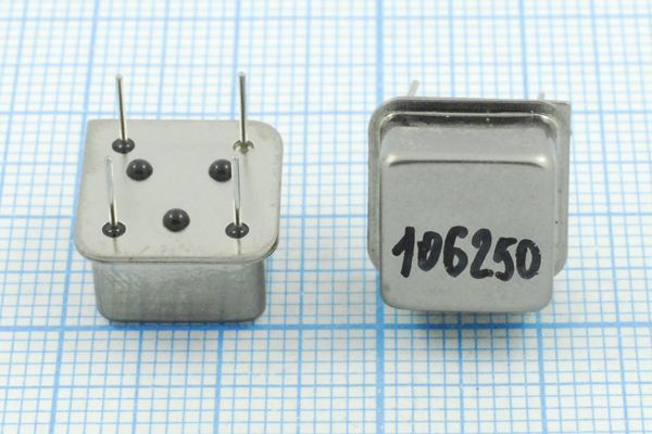 Кварцевый генератор 106,25 МГц - 106250 HALF PLETRONICS бм