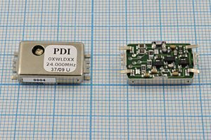 Кварцевый генератор 24 МГц - 24000 TCXO SMD210120M6 SIN 3,3В TC2624000XWLDX