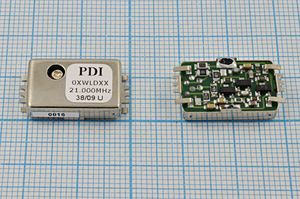 Кварцевый генератор 21 МГц - 21000 TCXO SMD210120M6 SIN 3,3В TC2621000XWLDX