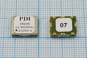 Кварцевый генератор 12,8 МГц - 12800 VCTCXO SMD11496C4 SIN 5В TV3612800XWNDXX