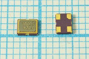 Кварцевый генератор 10 МГц - 10000 SMD03225C4 T/CM 3,3В SOC3 SDE Кварцевый генератор 10 МГц - 10000 SMD03225C4 T/CM 3,3В SOC3 SDE