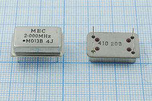 Кварцевый генератор 2 МГц - 2000 FULL T/CM 5В MO-13B MEC