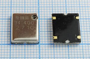Кварцевый генератор 14,4 МГц - 14400 VCTCXO SMD11496C4 SIN 3В TC3614400XWLBXX
