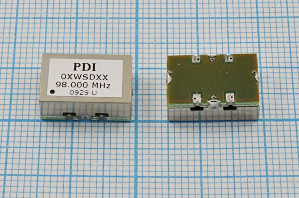 Кварцевый генератор 98 МГц - 98000 TCXO SMD14098M4 3,3В TC2998000XWSDXX