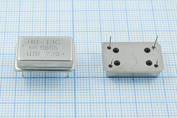 Кварцевый генератор 66,6666 МГц - 66666,6 FULL T/CM 5В HO-13C HIB