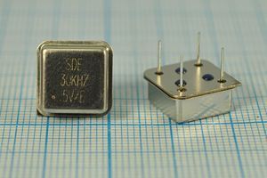 Кварцевый генератор 30 КГц - HALF T/CM 5В OSCH SDE Кварцевый генератор 30 КГц - HALF T/CM 5В OSCH SDE