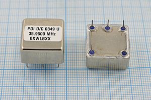Кварцевый генератор 35,95 МГц - 35950 VCTCXO 20x20x10 SIN 15В TC2335950XWLBXX Кварцевый генератор 35,95 МГц - 35950 VCTCXO 20x20x10 SIN 15В TC2335950XWLBXX