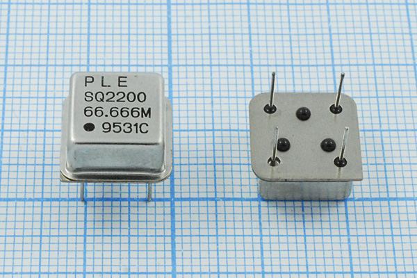 Кварцевый генератор 66,666 МГц - 66666 HALF CM 5В SQ2200