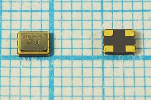 Кварцевый генератор 30,72 МГц - 30720 SMD03225C4 T/CM 3,3В SOC3 STE