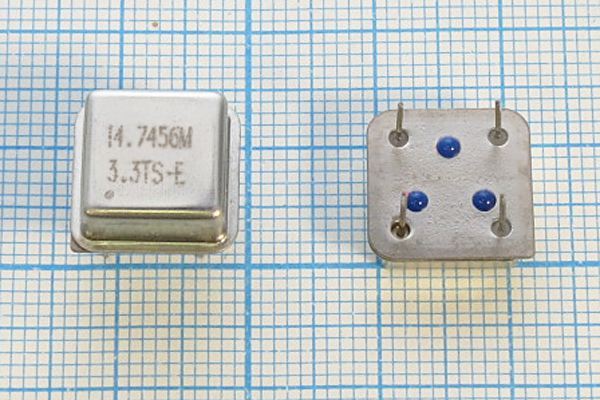 Кварцевый генератор 14,7456 МГц - 14745,6 HALF T/CM 3,3В OSC8 STE