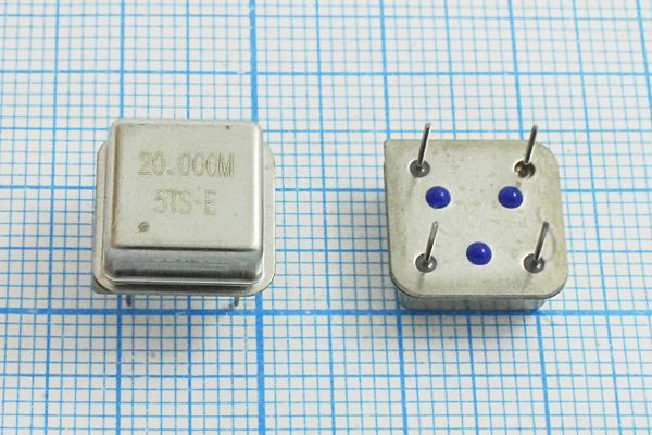 Кварцевый генератор 20 МГц - 20000 HALF T/CM 5В OSC8 STE
