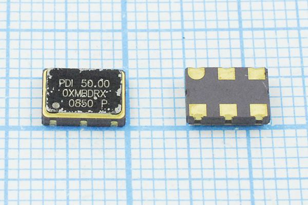 Кварцевый генератор 50 МГц - 50000 SMD07050C6 LVDS 3,3В LV0750000XMBDRX