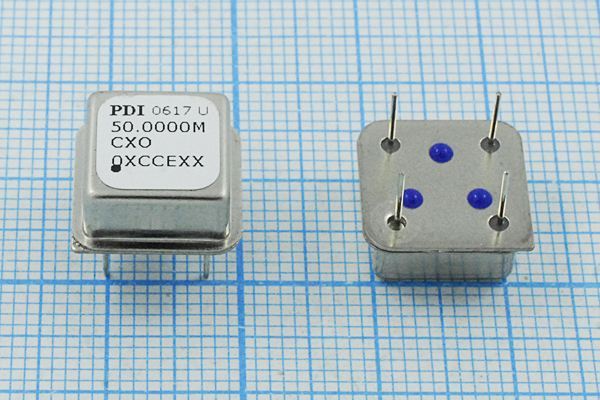 Кварцевый генератор 50 МГц - 50000 HALF T/CM 5В O08E50000XCCEXX PDI