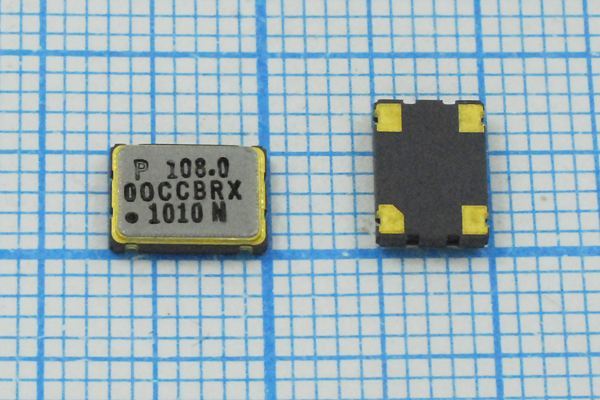 Кварцевый генератор 108 МГц - 108000 SMD07050C4 CM 5В OC7EC10800CCBRX