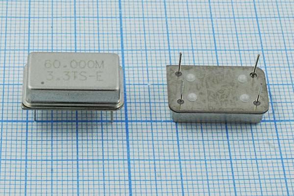 Кварцевый генератор 60 МГц - 60000 FULL T/CM 3,3В OSC14 STE