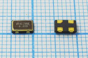 Кварцевый генератор 14,7456 МГц - 14745,6 SMD05032C4 T/CM 3,3В SOC5 STE