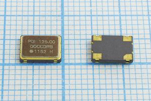 Кварцевый генератор 125 МГц - 125000 SMD07050C4 CM 2,5В OC7EC12500CCDRB