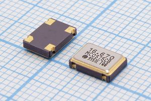 Кварцевый генератор 16,67 МГц - 16670 SMD07050C4 T/CM 3,3В (MCOS75CB)