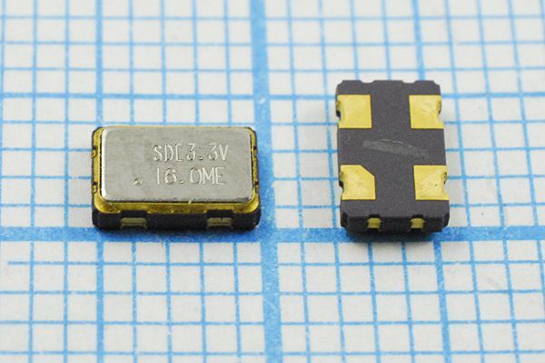 Кварцевый генератор 16 МГц - 16000 SMD05032C4 CM 3,3В SOC5 SDE