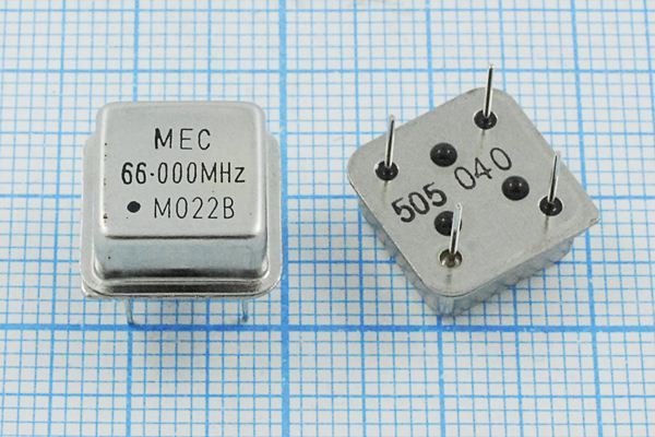 Кварцевый генератор 66 МГц - 66000 HALF T/CM 5В MO-22B MEC