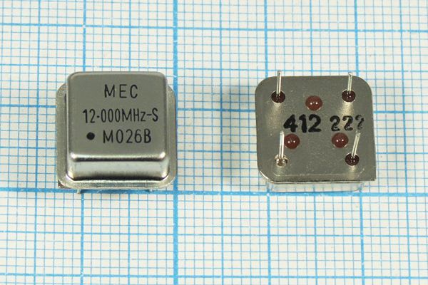 Кварцевый генератор 12 МГц - 12000 HALF T/CM 3,3В MO-26B-S MEC