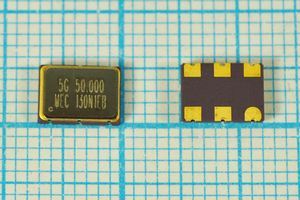 Кварцевый генератор 50 МГц - 50000 VCXO SMD07050C6 T/CM 5В 5G576G-130N MEC