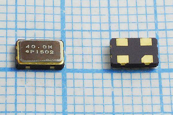Кварцевый генератор 40 МГц - 40000 SMD05032C4 T/CM 3,3В SCO-533 SUNNY
