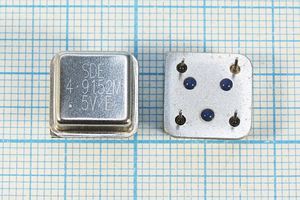 Кварцевый генератор 4,9152 МГц - 4915,2 HALF T/CM 5В OSC8 SDE Кварцевый генератор 4,9152 МГц - 4915,2 HALF T/CM 5В OSC8 SDE