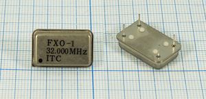 Кварцевый генератор 32 МГц - 32000 FULL FXO-1 ITC