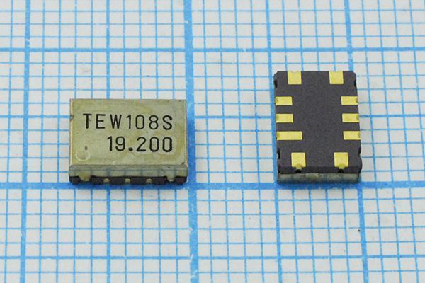 Кварцевый генератор 19,2 МГц - 19200 TCXO SMD07050C10 SIN TTS10N TEW