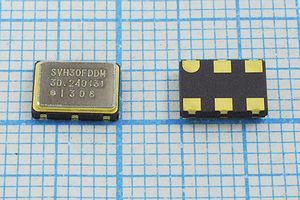 Кварцевый генератор 30,24 МГц - 30240 VCXO SMD07050C6 CM 3,3В SVH30FDDM Кварцевый генератор 30,24 МГц - 30240 VCXO SMD07050C6 CM 3,3В SVH30FDDM