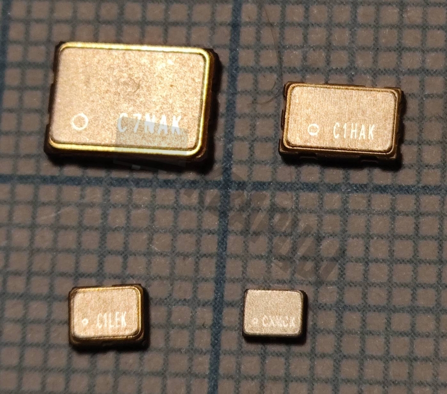 Кварцевый генератор 35 МГц - 35000 SMD0705C4 CM 1.8В-3.3В SG-8101CA TBGPA или TBGSA