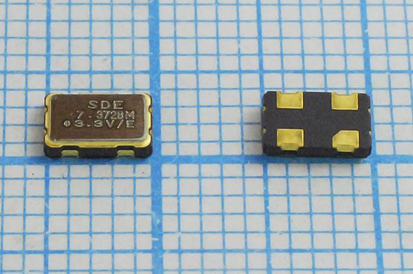 Кварцевый генератор 7,3728 МГц - 7372,8 SMD05032C4 T/CM 3,3В SOC5 SDE