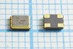 Кварцевый генератор 16 МГц - 16000 SMD03225C4 CM 1,8В SOC3 SDE