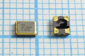 Кварцевый генератор 50 МГц - 50000 SMD03225C4 CM 2,5В SOC3 SDE Кварцевый генератор 50 МГц - 50000 SMD03225C4 CM 2,5В SOC3 SDE