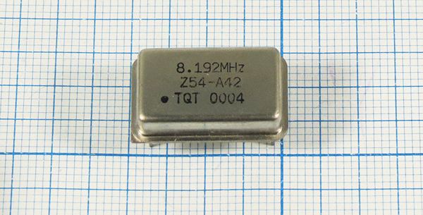 Кварцевый генератор 8,192 МГц - 8192 FULL T/CM 5В Z54-A42 TQT