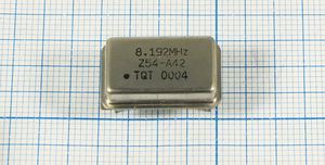 Кварцевый генератор 8,192 МГц - 8192 FULL T/CM 5В Z54-A42 TQT