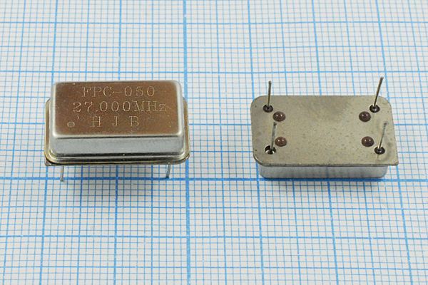 Кварцевый генератор 27 МГц - 27000 FULL T/CM 5В FPC-050 HJB