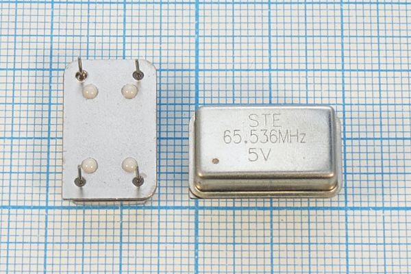 Кварцевый генератор 65,536 МГц - 65536 FULL T/CM 5В STE