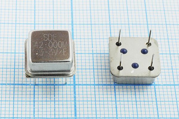 Кварцевый генератор 42 МГц - 42000 HALF T/CM 3,3В OSC8 SDE