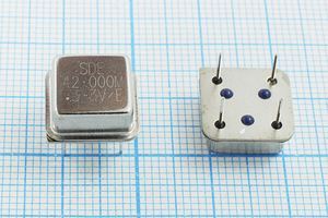 Кварцевый генератор 42 МГц - 42000 HALF T/CM 3,3В OSC8 SDE Кварцевый генератор 42 МГц - 42000 HALF T/CM 3,3В OSC8 SDE