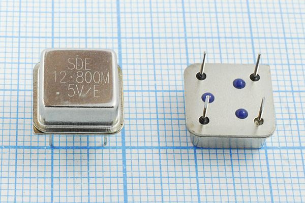 Кварцевый генератор 12,8 МГц - 12800 HALF T/CM 5В OSC8 SDE