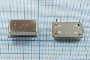 Кварцевый генератор 6,144 МГц - 6144 FULL T/CM 5В (STE 6.144MHz 5V)