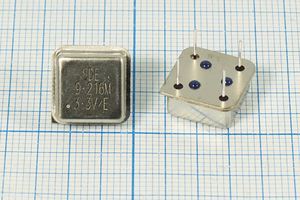 Кварцевый генератор 9,216 МГц - 9216 HALF T/CM 3,3В OSC8 SDE Кварцевый генератор 9,216 МГц - 9216 HALF T/CM 3,3В OSC8 SDE