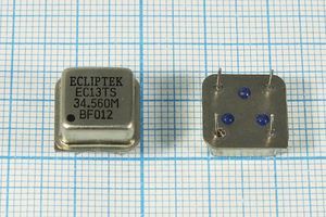 Кварцевый генератор 34,56 МГц - 34560 HALF T/CM 3,3В EC13TS ECLIPTEK Кварцевый генератор 34,56 МГц - 34560 HALF T/CM 3,3В EC13TS ECLIPTEK