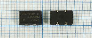 Кварцевый генератор 5 МГц - 5000 SMD14098P4 T/CM 5В SG-615P-B Кварцевый генератор 5 МГц - 5000 SMD14098P4 T/CM 5В SG-615P-B